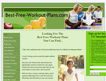Tablet Screenshot of best-free-workout-plans.com